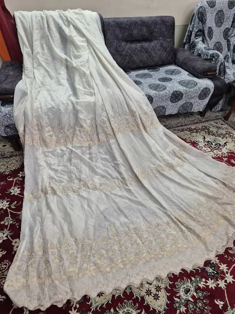 پرده حریر شیشه ای وحریر.حاشیه گیپوری فوری فروشی|پرده، رانر، رومیزی|تهران, هفده شهریور|دیوار