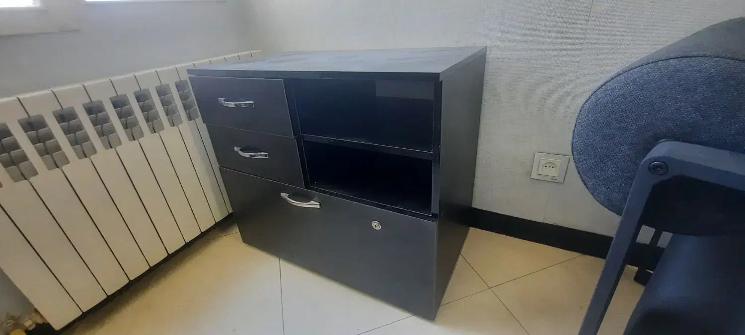 فایل دفتری ام دی اف مشکی|مبلمان اداری|تهران, قیطریه|دیوار