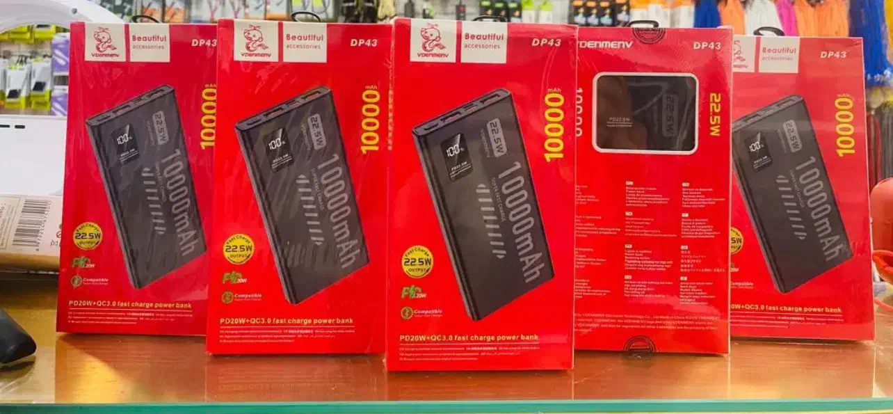 پاوربانک ۱۰۰۰۰ نمایشگر دار vdenmenv|لوازم جانبی موبایل و تبلت|باقرشهر, |دیوار