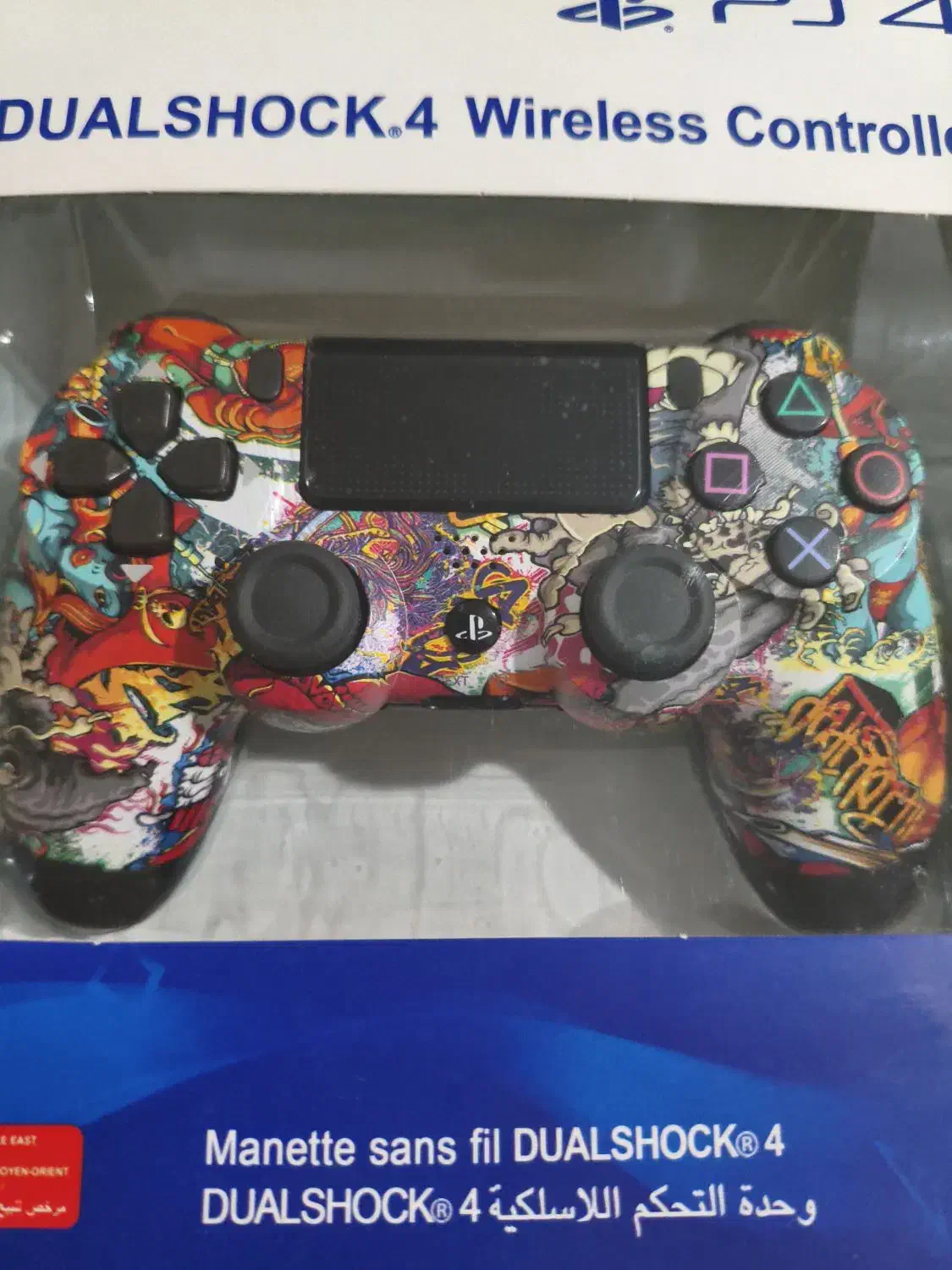 دسته بازی با طرح خاص و کمیاب PS4|کنسول، بازی ویدئویی و آنلاین|ارومیه, |دیوار