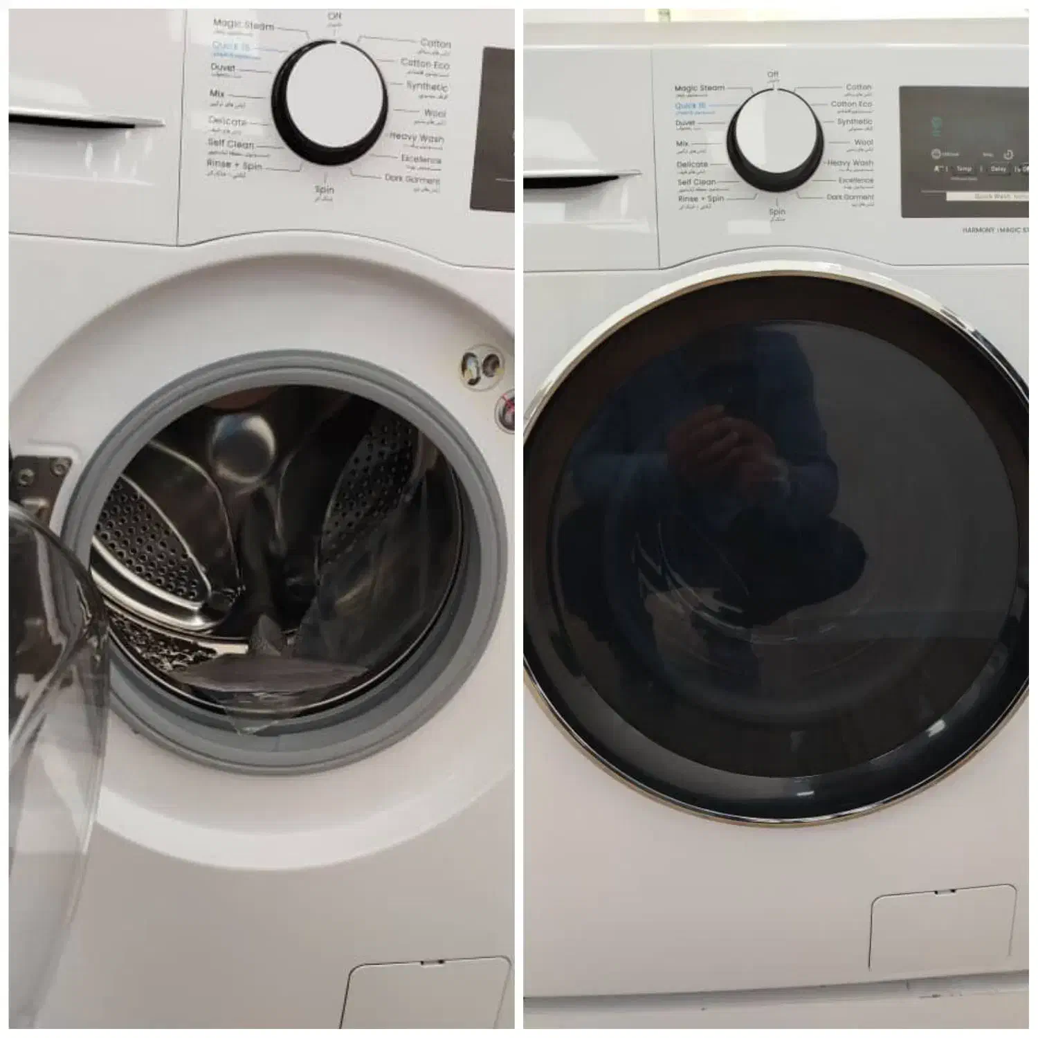 فروش لباسشویی 8 کیلویی اتوماتیک اسنوا|ماشین لباسشویی و خشککن لباس|لامرد, |دیوار