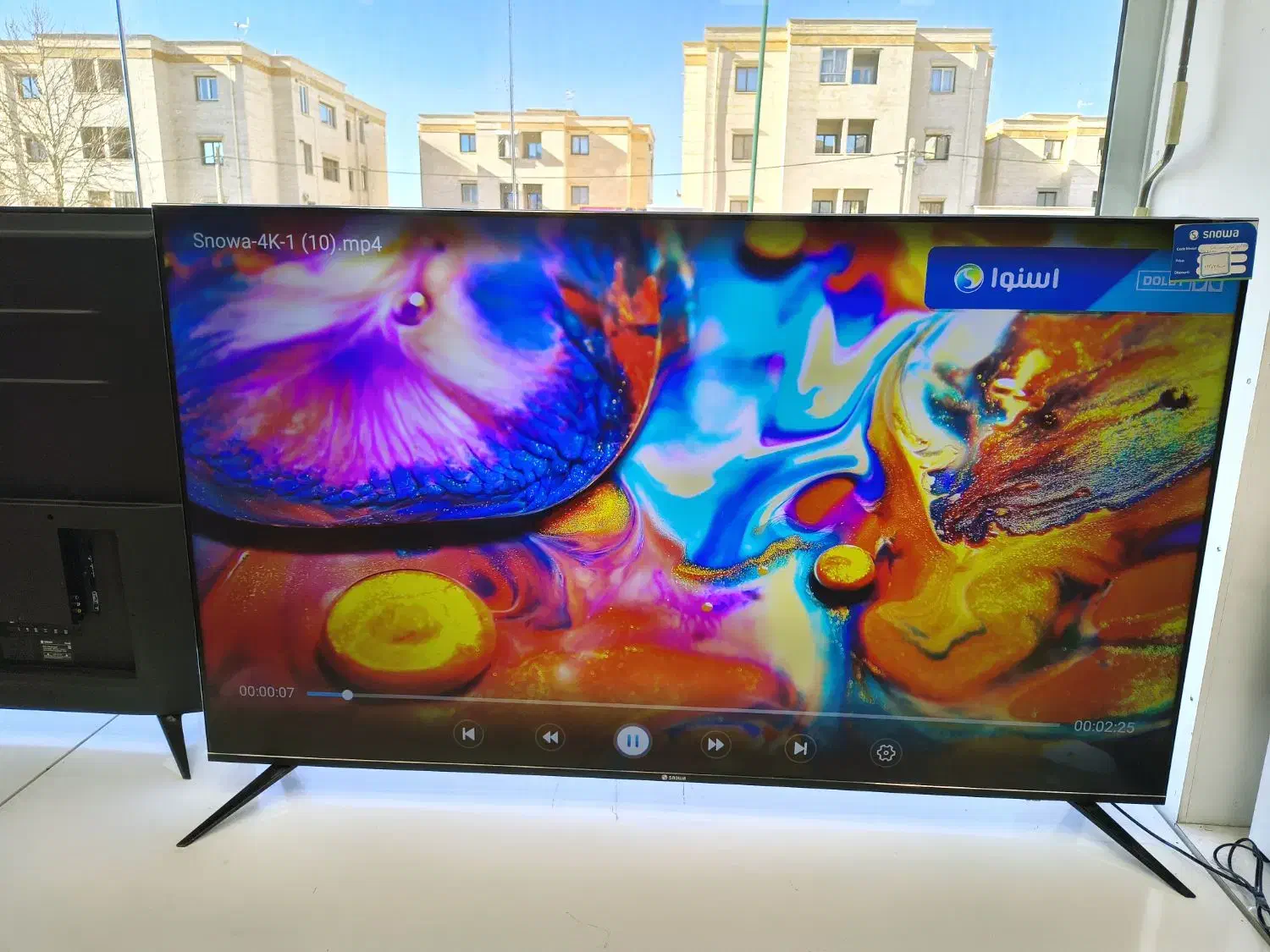 تلویزیون ویترینی 75 اسنوا|تلویزیون و پروژکتور|ایلام, |دیوار