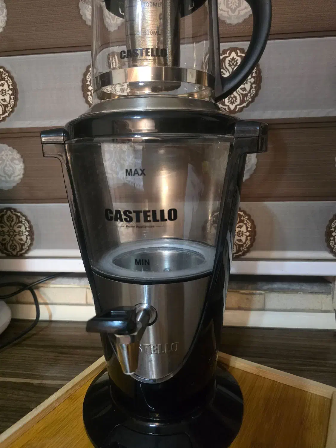 سماور برقی شیشه ای زیر قیمت بازار|سایر لوازم برقی|ساری, |دیوار