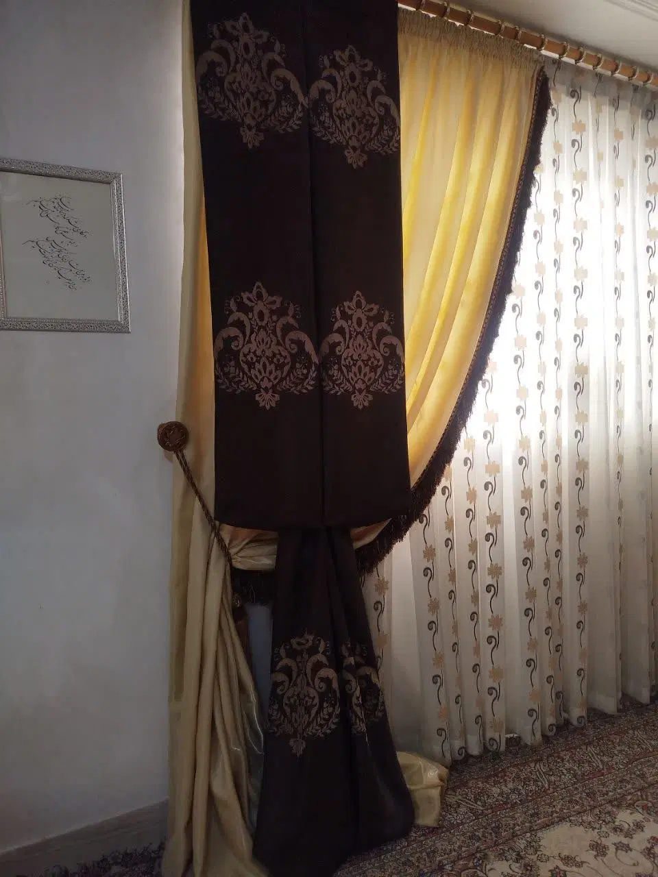 پرده|پرده، رانر، رومیزی|ابهر, |دیوار