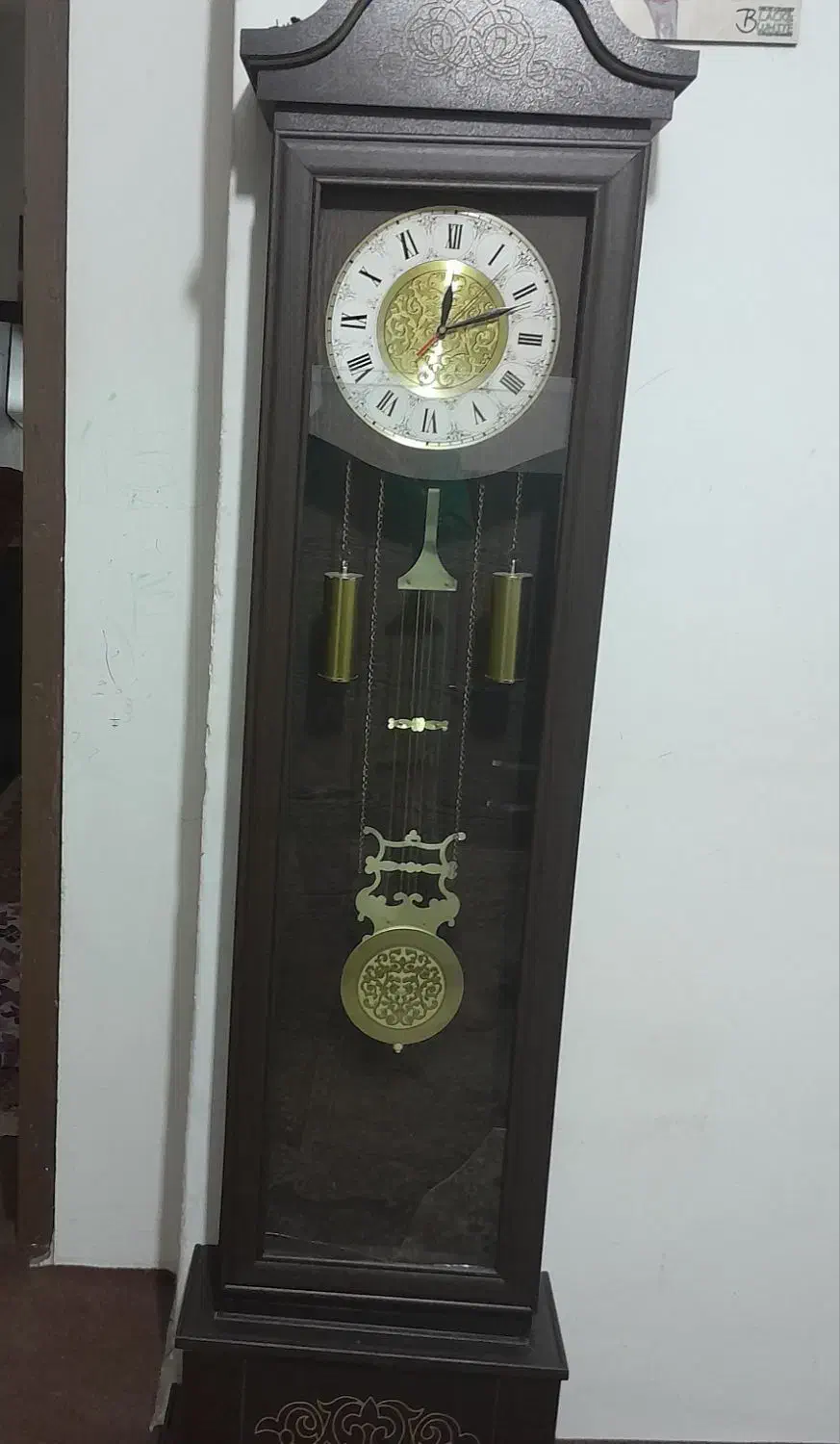 ساعت ایستاده.|ساعت دیواری و تزئینی|لنگرود, |دیوار