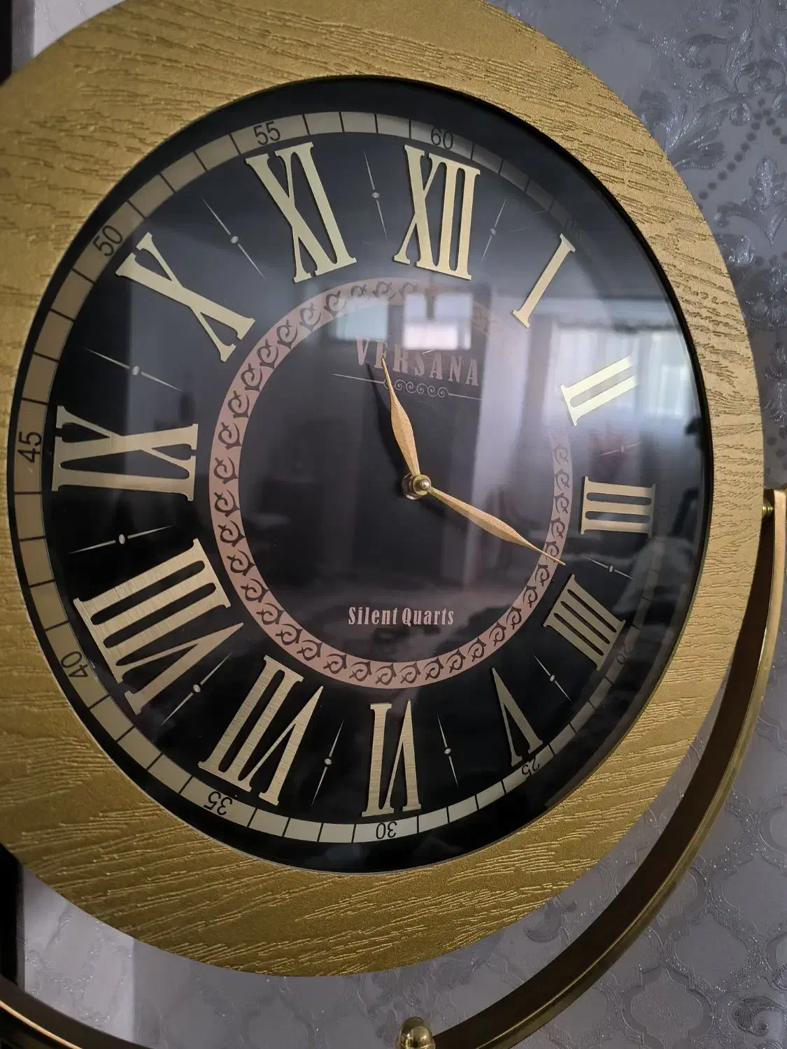 ساعت چوبی طلایی مارک|ساعت دیواری و تزئینی|تبریز, |دیوار