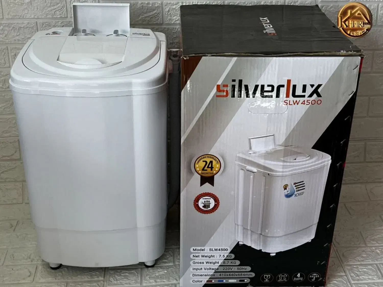 مینی واش از برند سیلور لوکس 6 کیلویی|ماشین لباسشویی و خشککن لباس|سبزوار, فیاض|دیوار