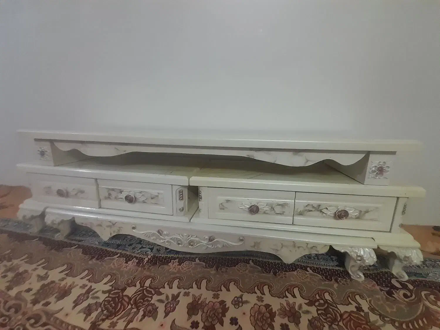 میز تلویزیون ۴ تیکه سالم|میز تلویزیون|تهران, شهید رجایی|دیوار