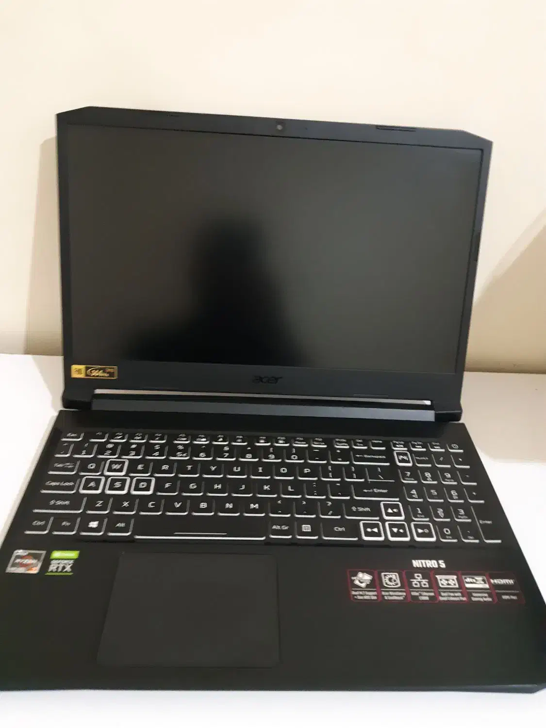 AcerNitro5 AN515-45Ryzen7 5800H RTX3060 16GB SSD1B|رایانه همراه|تهران, مینی‌سیتی (شهرک نفت)|دیوار