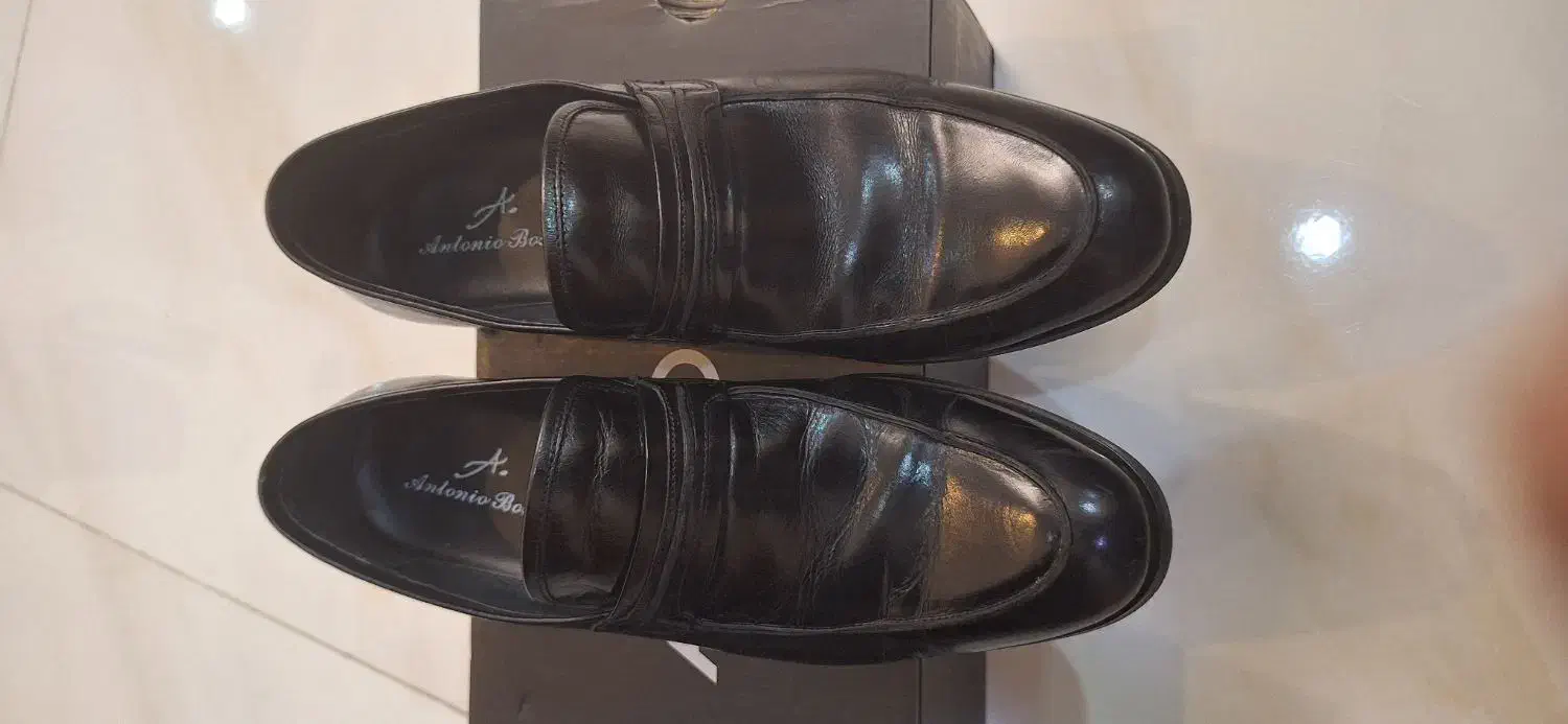 کفش مردانه آنتونیو بوسی ایتالیایی درحد نو|کیف، کفش، کمربند|تهران, نمایشگاه بین المللی|دیوار