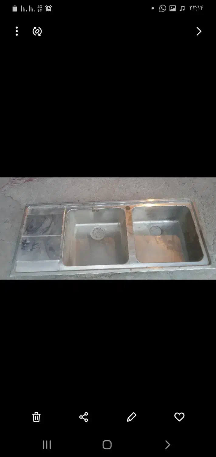 سینک ظرفشویی|مصالح و تجهیزات ساختمان|کیش, |دیوار