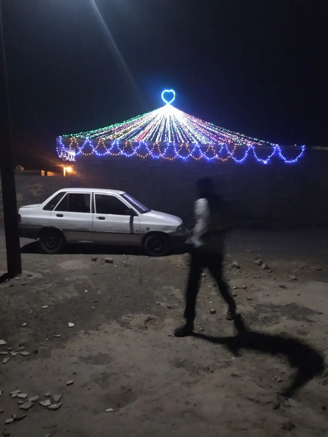 نورپردازی|ریسه و چراغ تزئینی|میناب, |دیوار