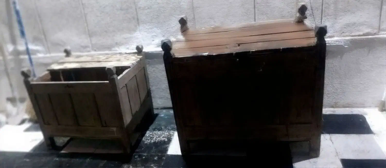 صندوق قدیمی|صنایع دستی و سایر لوازم تزئینی|رشت, فرزانه|دیوار