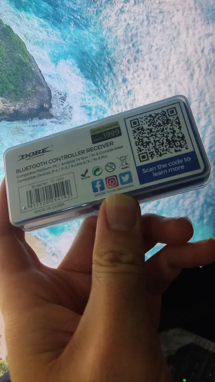 دانگل بلوتوث دسته بازی دابی|کنسول، بازی ویدئویی و آنلاین|گلستان (تهران), |دیوار