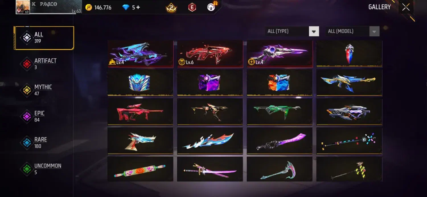 اکانت فری فایر|کنسول، بازی ویدئویی و آنلاین|قم, نیروگاه|دیوار