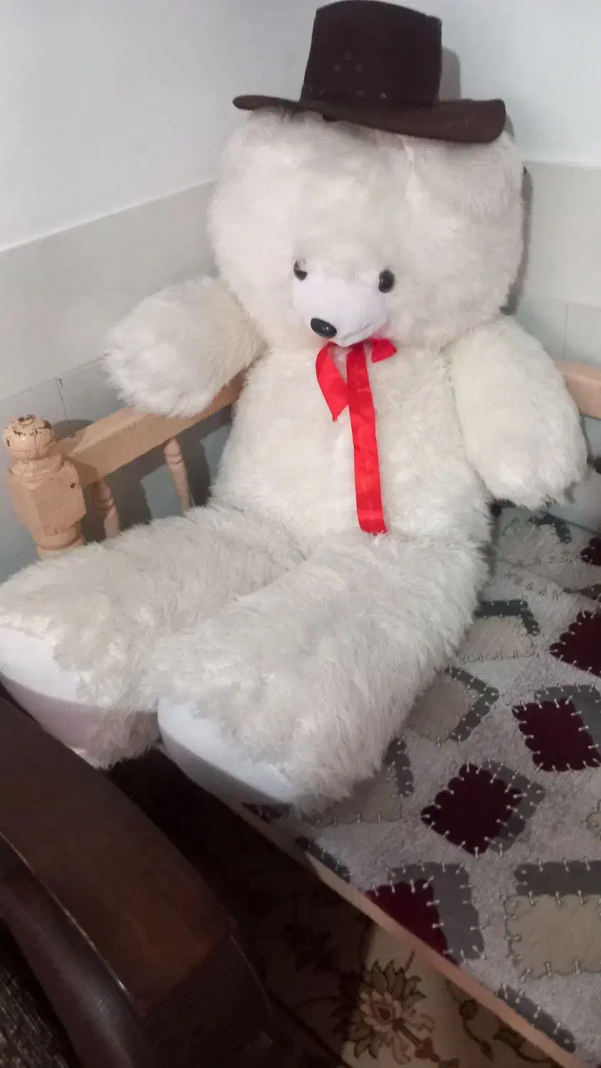 عروسک خرسی جنس درجه یک عالی خارجی|اسباب‌بازی بچه|نیشابور, هفده شهریور|دیوار