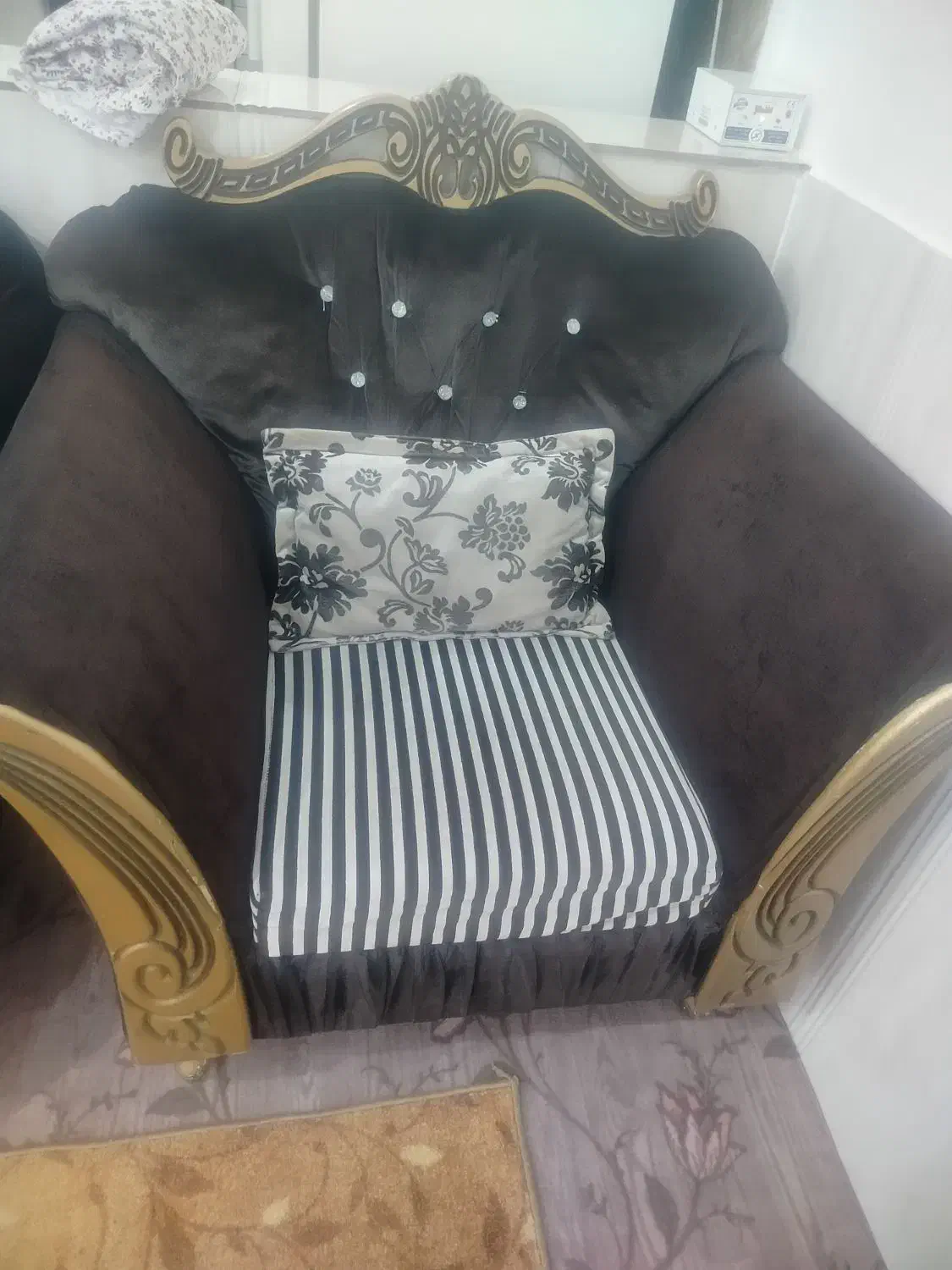 مبل۷نفره|مبلمان خانگی و میز عسلی|سروآباد, |دیوار