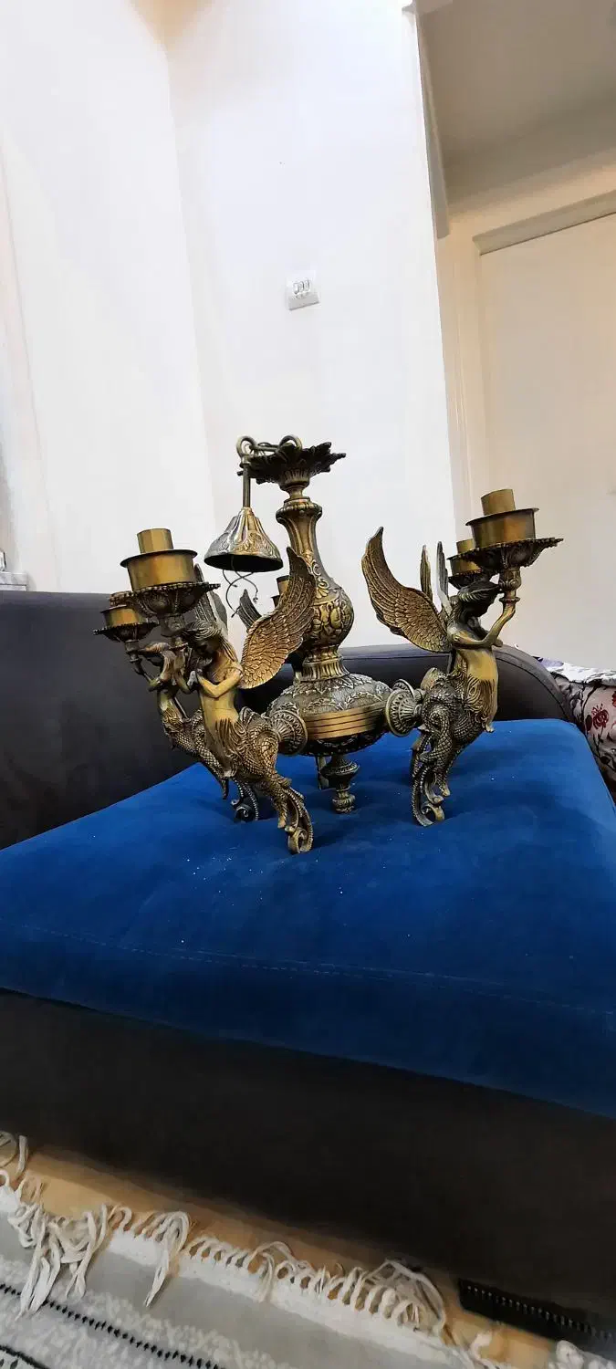 لوستر طرح برنز|لوستر و چراغ آویز|تهران, امیریه|دیوار