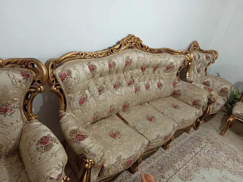 مبلمان سلطنتی|مبلمان خانگی و میز عسلی|گنبد کاووس, |دیوار