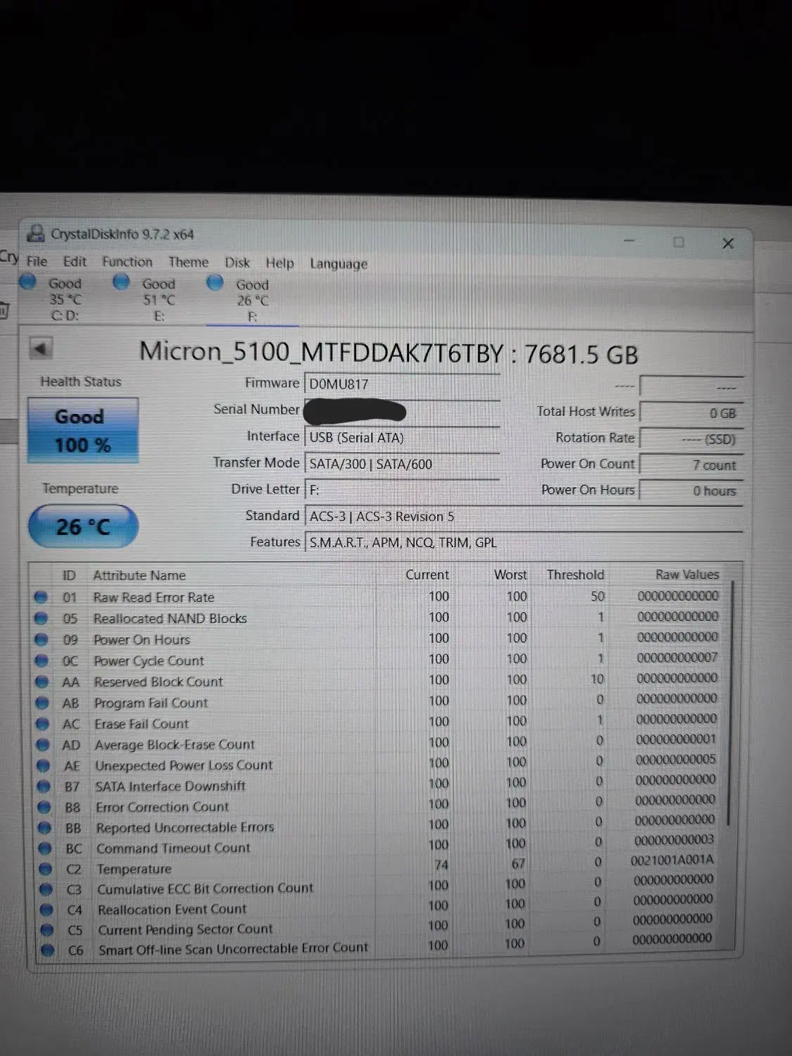 هارد SSD 7.68TB|قطعات و لوازم جانبی رایانه|تهران, پرواز|دیوار