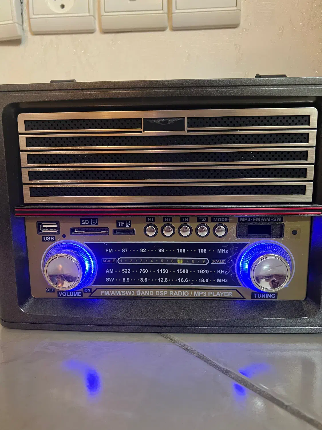 رادیو کاملا سالم و نو|سیستم صوتی خانگی|تهران, فلاح|دیوار