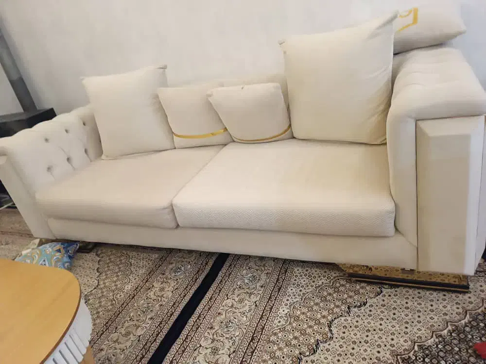 مبل ۶ نفره با جلومبلی|مبلمان خانگی و میز عسلی|پارس‌آباد, |دیوار