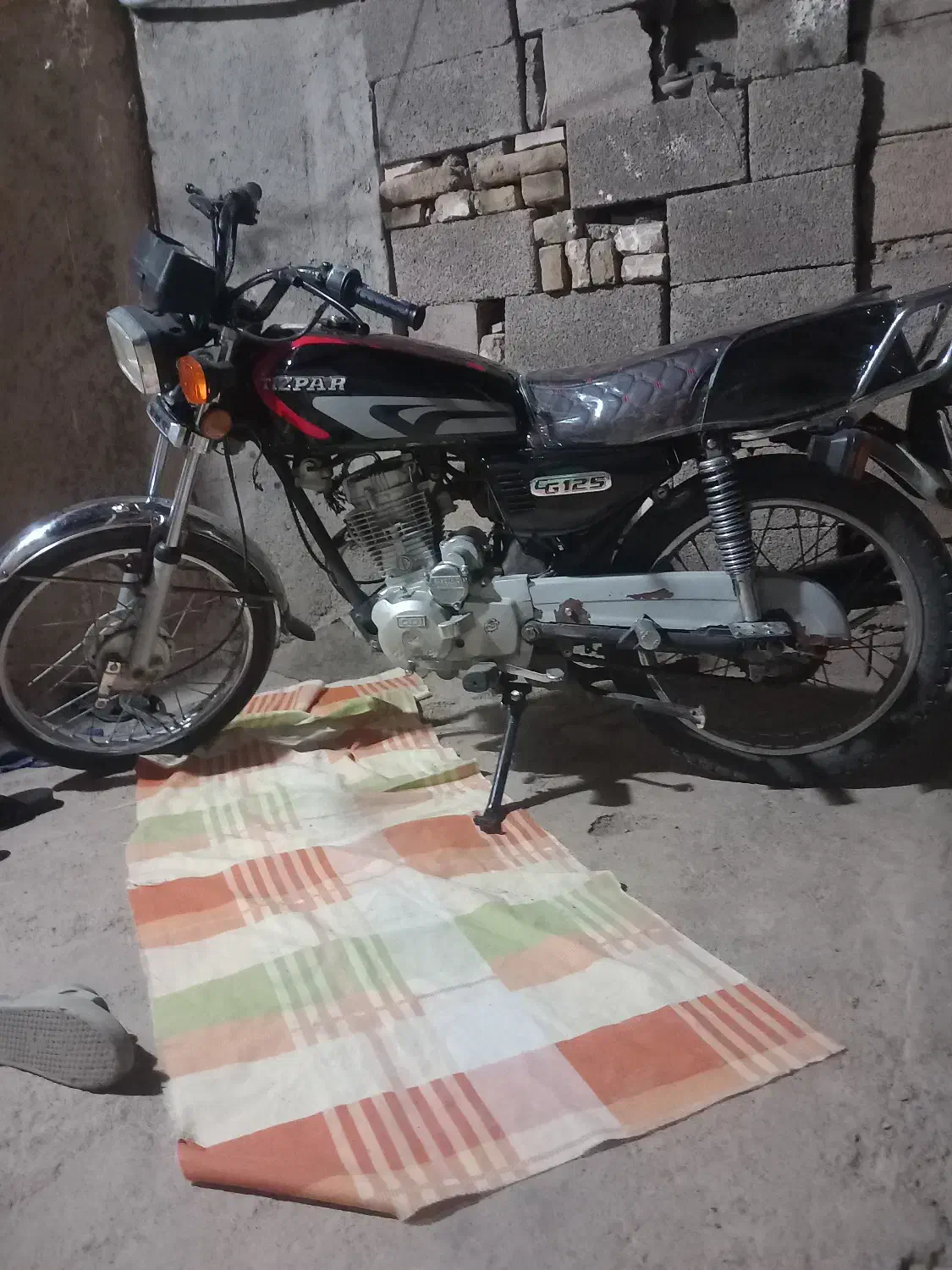 موتورسیکلت هندا۱۲۵|موتورسیکلت|تربتحیدریه, بوستان باغ ملی|دیوار