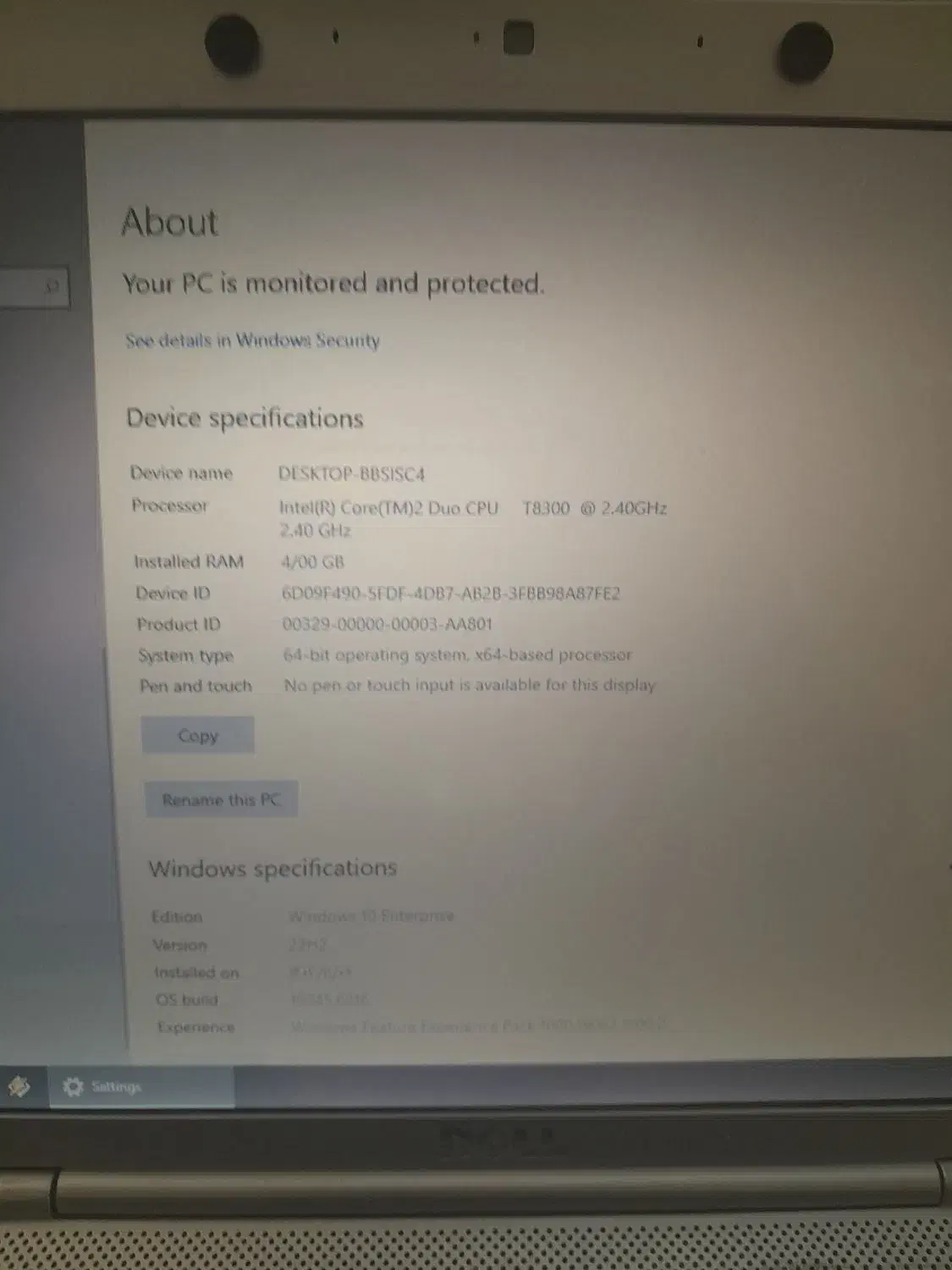 core 2 due dell|رایانه همراه|فسا, |دیوار