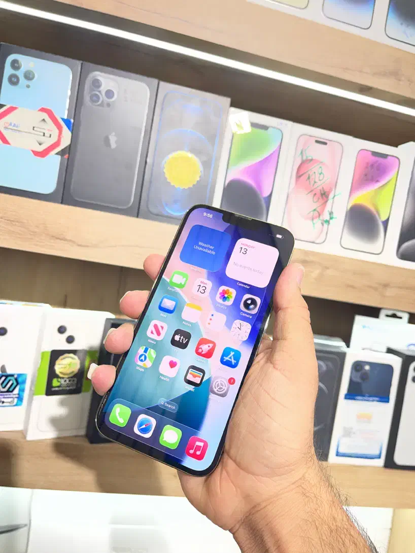 ایفون ۱۳ پرومکس کارکرده ۲۵۶ گیگ|موبایل|بوشهر, |دیوار