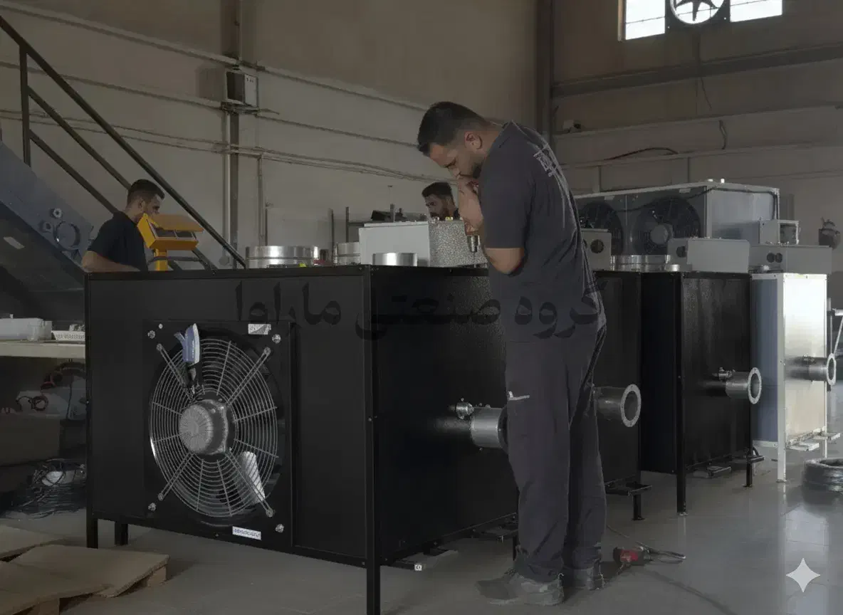 دستگاه هیتر بخاری گلخانه کابینتی سالن برقی گازی250|ماشین‌آلات صنعتی|تهران, خاوران|دیوار