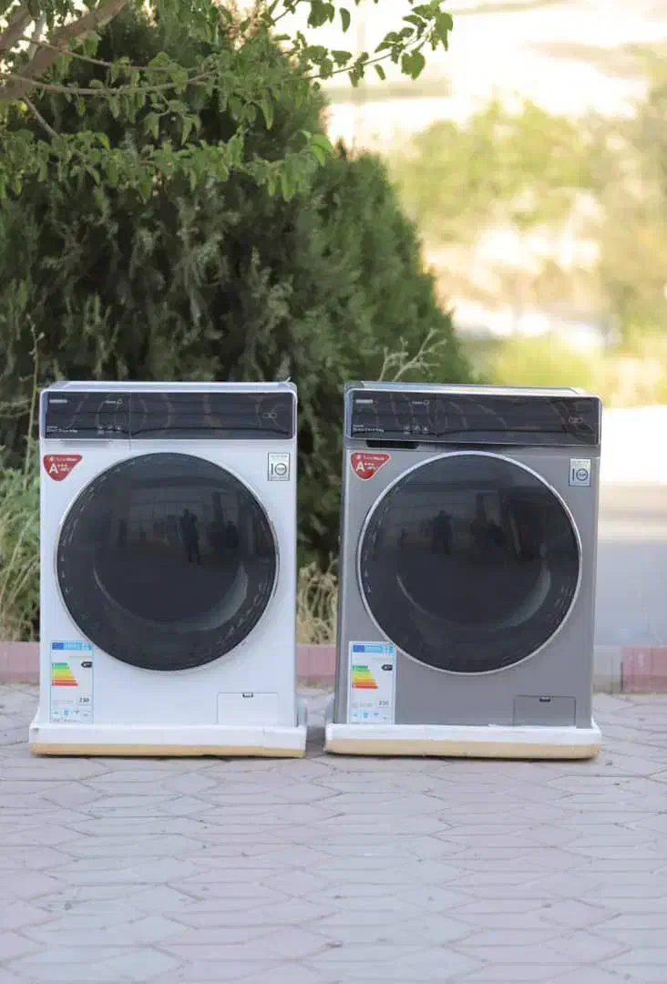 لباسشویی ۱۰ و نیم کیلویی طرح تایتان تمام لمسی|ماشین لباسشویی و خشک‌کن لباس|بانه, |دیوار