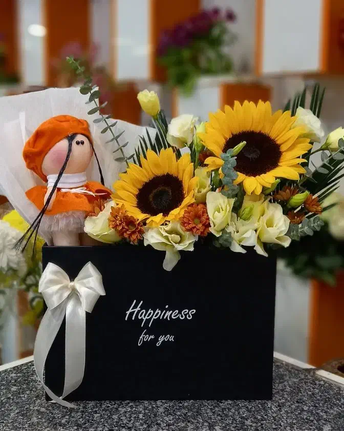 انواع باکس گل ، دسته گل ، تاج گل و|گل و گیاه طبیعی|تهران, افسریه شمالی|دیوار