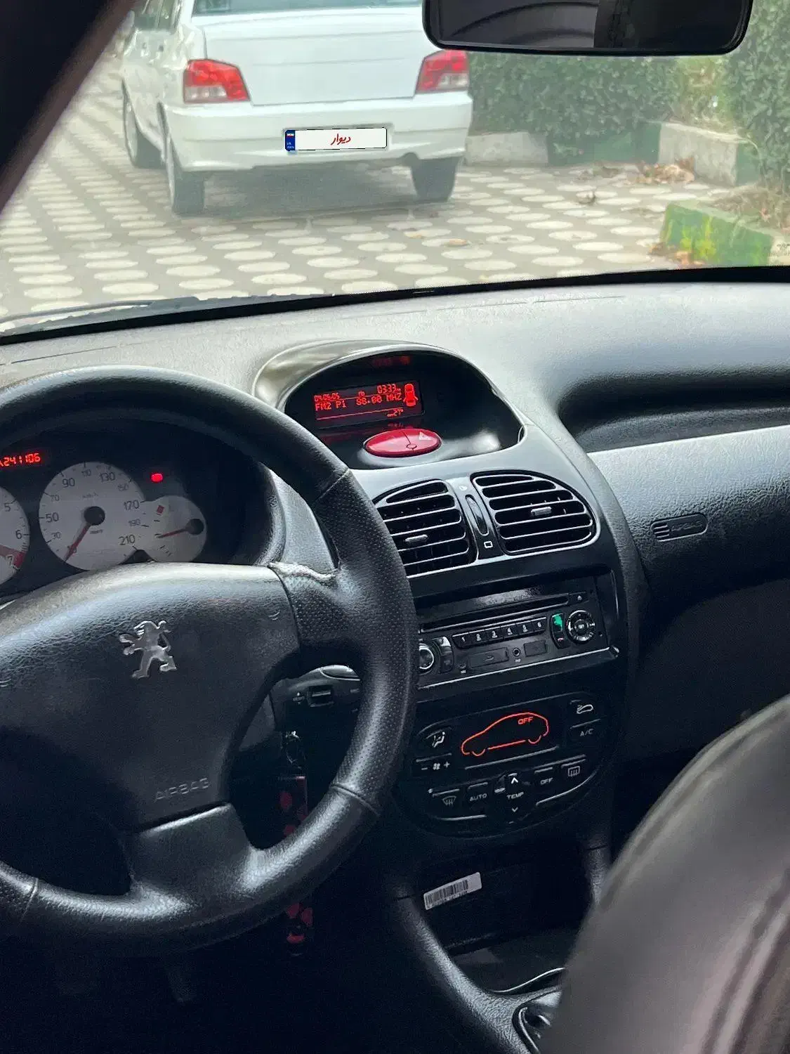 ۲۰۶ تیپ ۵ مدل ۹۴ بی رنگ وضربه|خودرو سواری و وانت|لنگرود, |دیوار