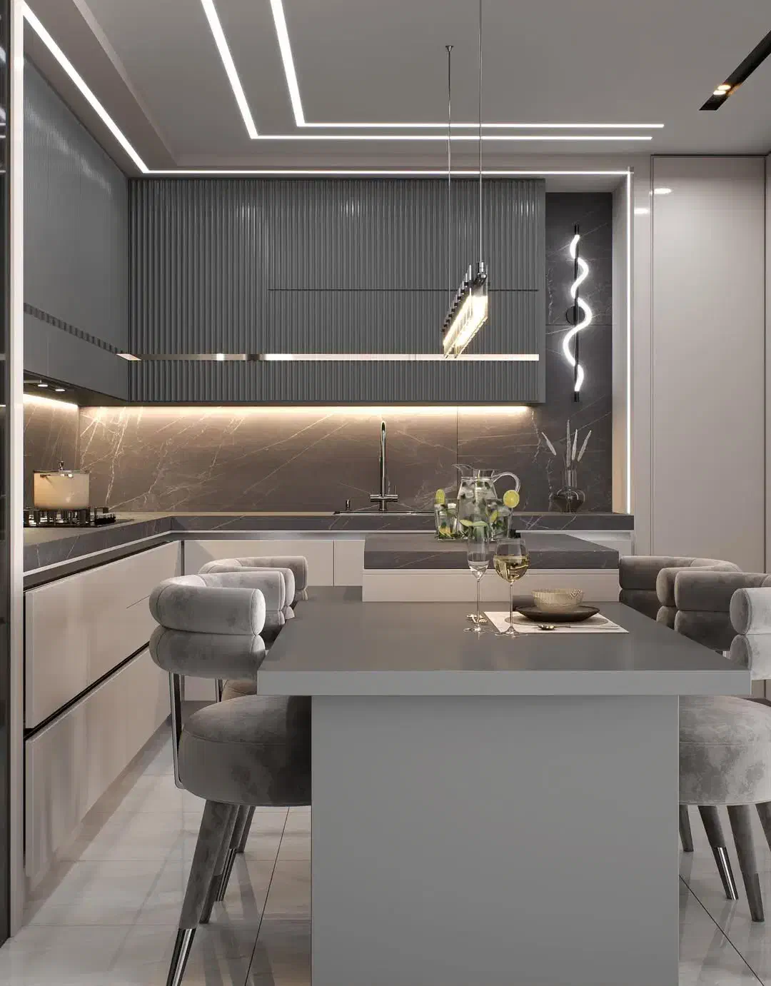 دکور کناف کابینت بارکافه قفسه پرده کاغذدیواری آینه|خدمات پیشه و مهارت|شیراز, گلدشت معالیآباد|دیوار