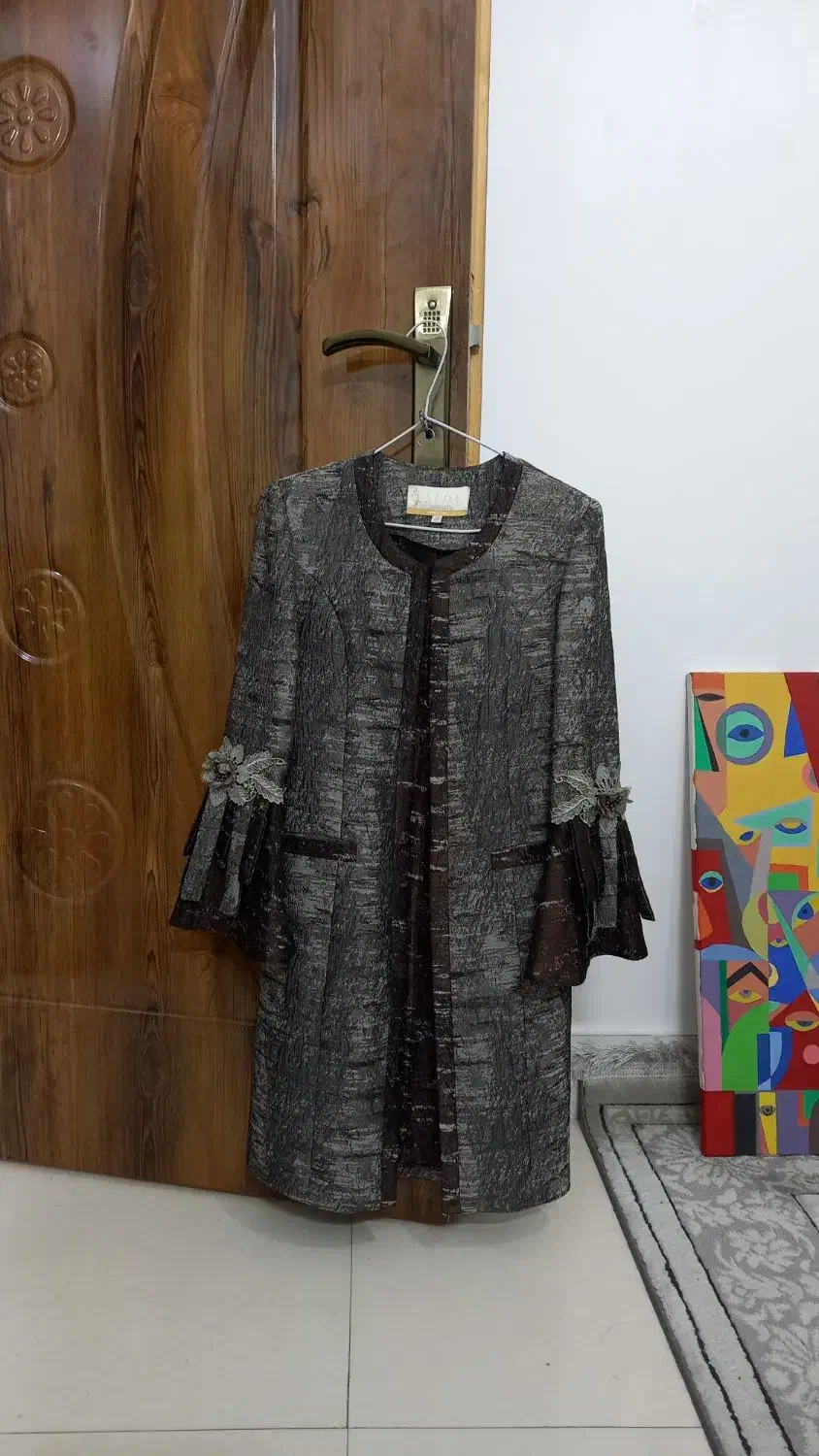 مانتو ژاکارد مجلسی سایز ۳۶|لباس|قم, شهرک مهدیه (مدرس)|دیوار