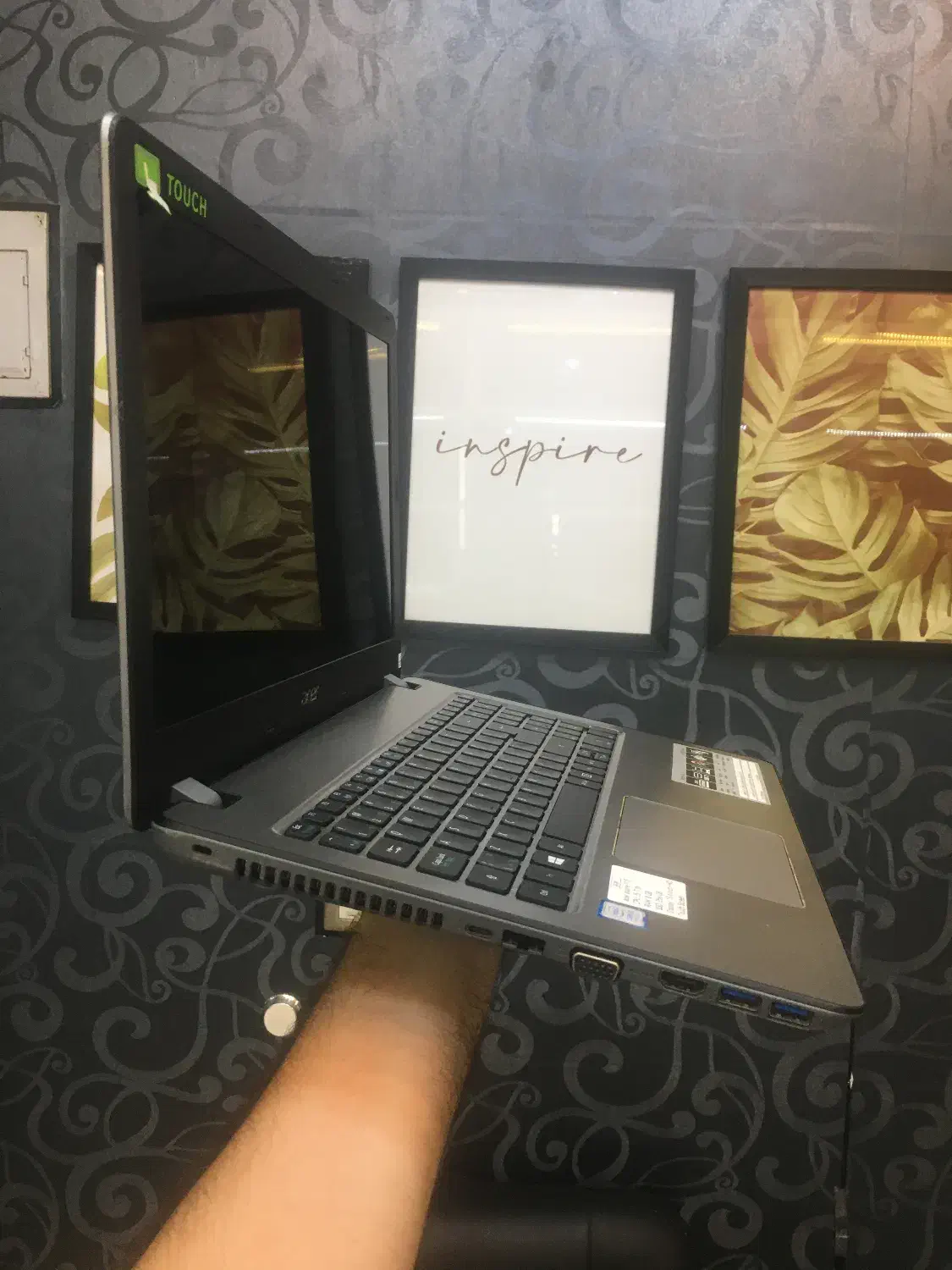 لپ‌تاپ لمسی Acer انتخابی زیبا برای مشاغل و دانشجو|رایانه همراه|آبادان, |دیوار