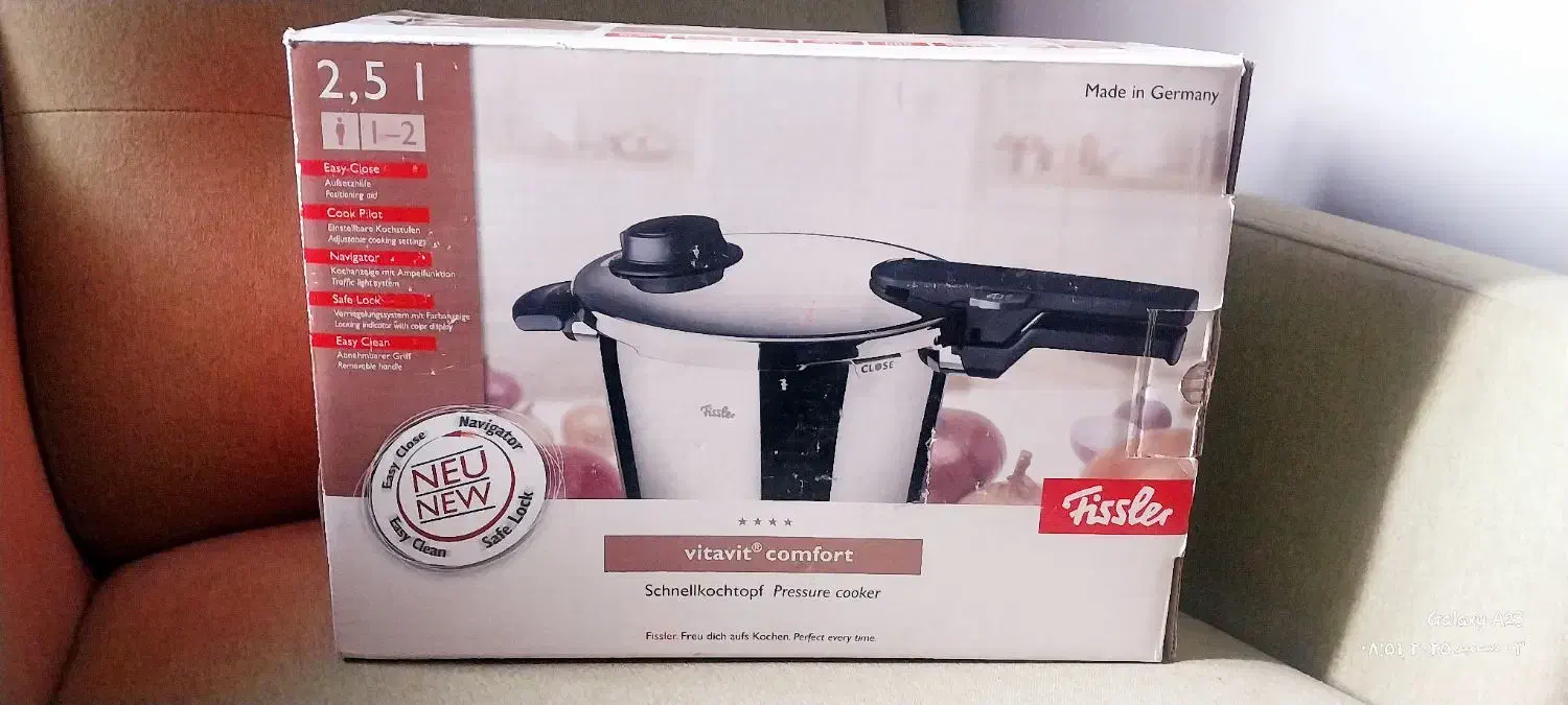 زودپز فیسلر اصل آلمانی دو نیم لیتری|ظروف پختوپز|پردیس, فاز ۱۱|دیوار