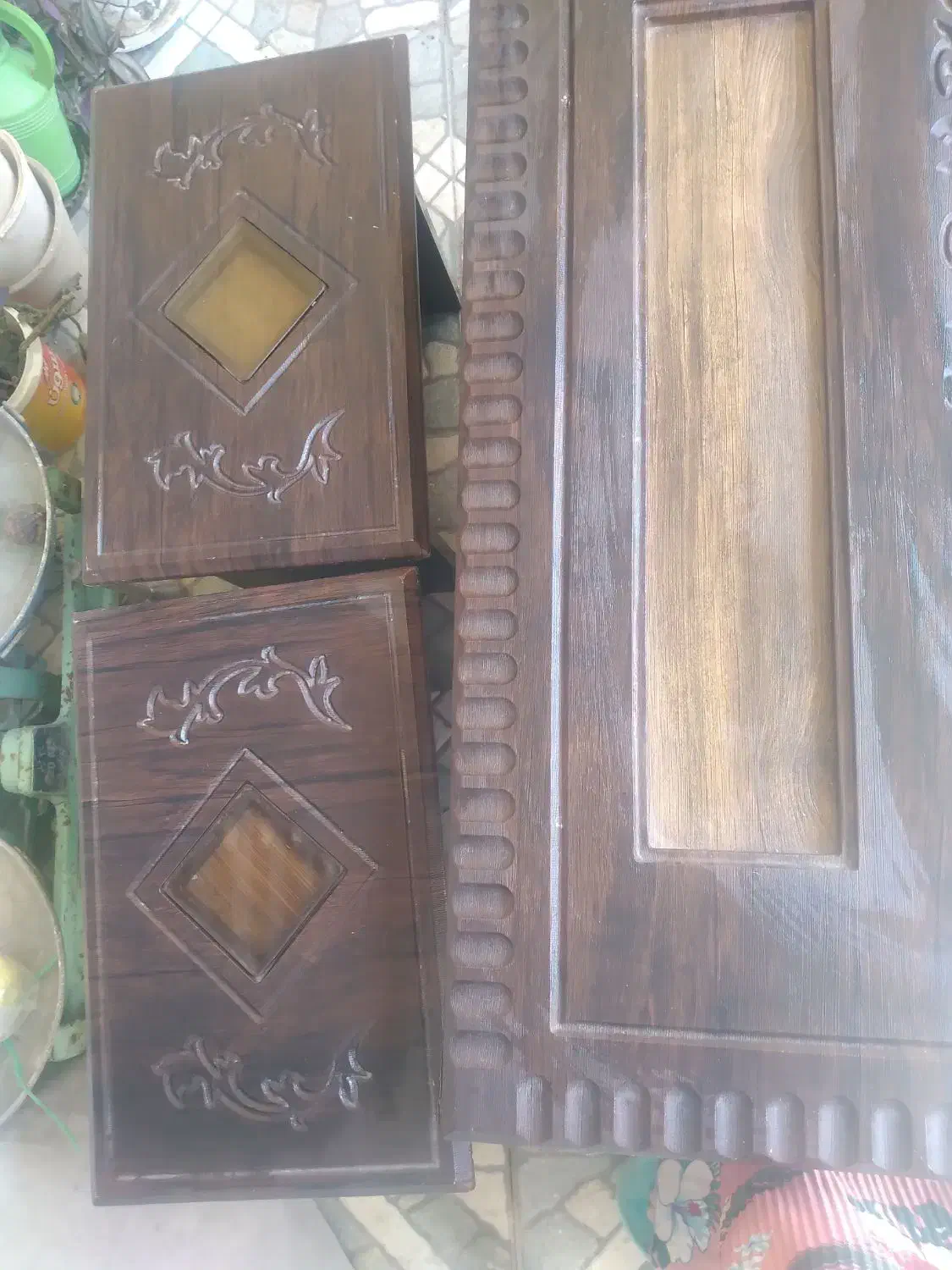 فروش یک عدد میز وسط بعلاوه چهار عدد گل میز|مبلمان خانگی و میز عسلی|شیراز, حومه شیراز|دیوار
