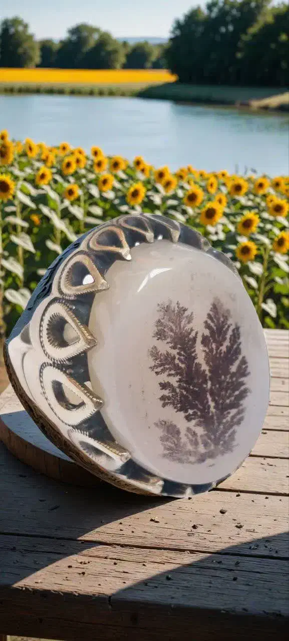 انگشتر شجر نقره روس|جواهرات|کرمان, |دیوار