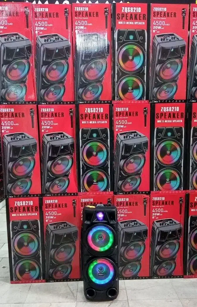 اسپیکر باکیفیت مدل 8210 گارانتی۶ماهه شرکتی|سیستم صوتی خانگی|خرم‌آباد, |دیوار