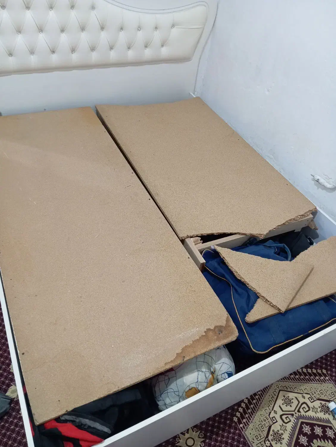 تخت دونفره|تخت و سرویس خواب|قرچک, مهدیه|دیوار