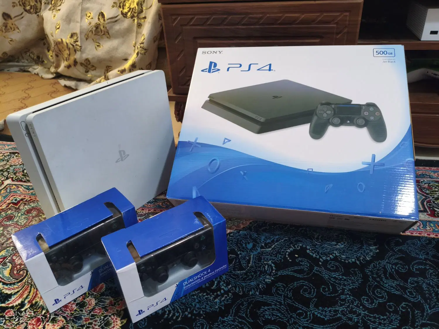 Ps4 Slim|کنسول، بازی ویدئویی و آنلاین|آبادان, |دیوار