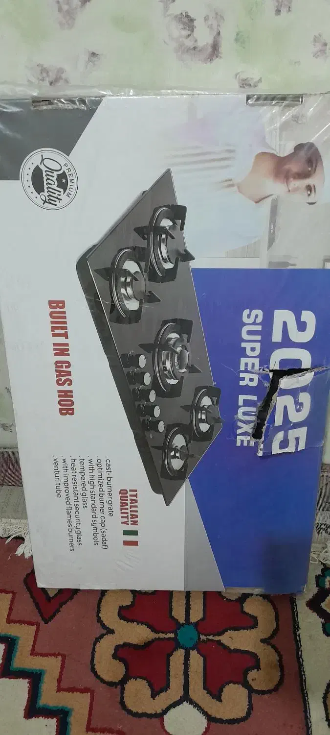 گاز رومیزی ۵ شعله|اجاق گاز و لوازم برقی پختوپز|مشهد, سرافرازان|دیوار