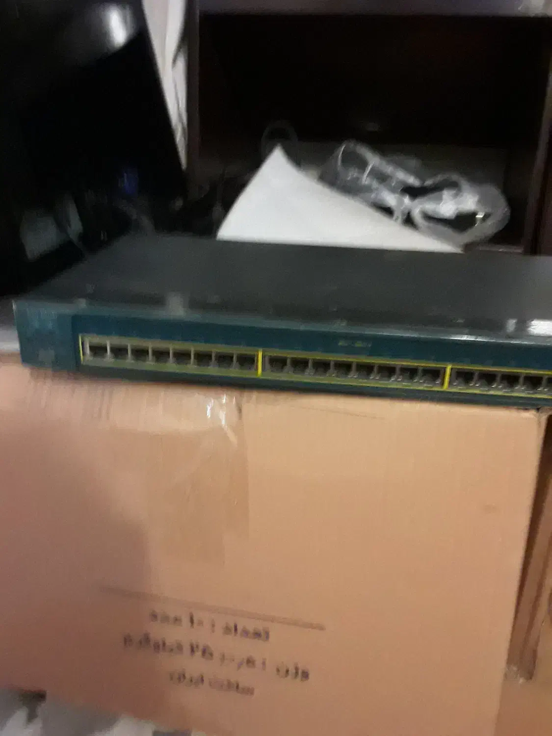 سوییچ سیسکو 24پورت|مودم و تجهیزات شبکه|قزوین, |دیوار