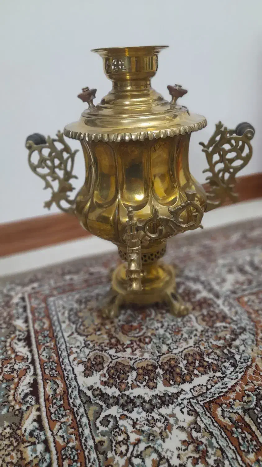 فروش سماور ذغالی|کلکسیون اشیاء عتیقه|گنبد کاووس, |دیوار