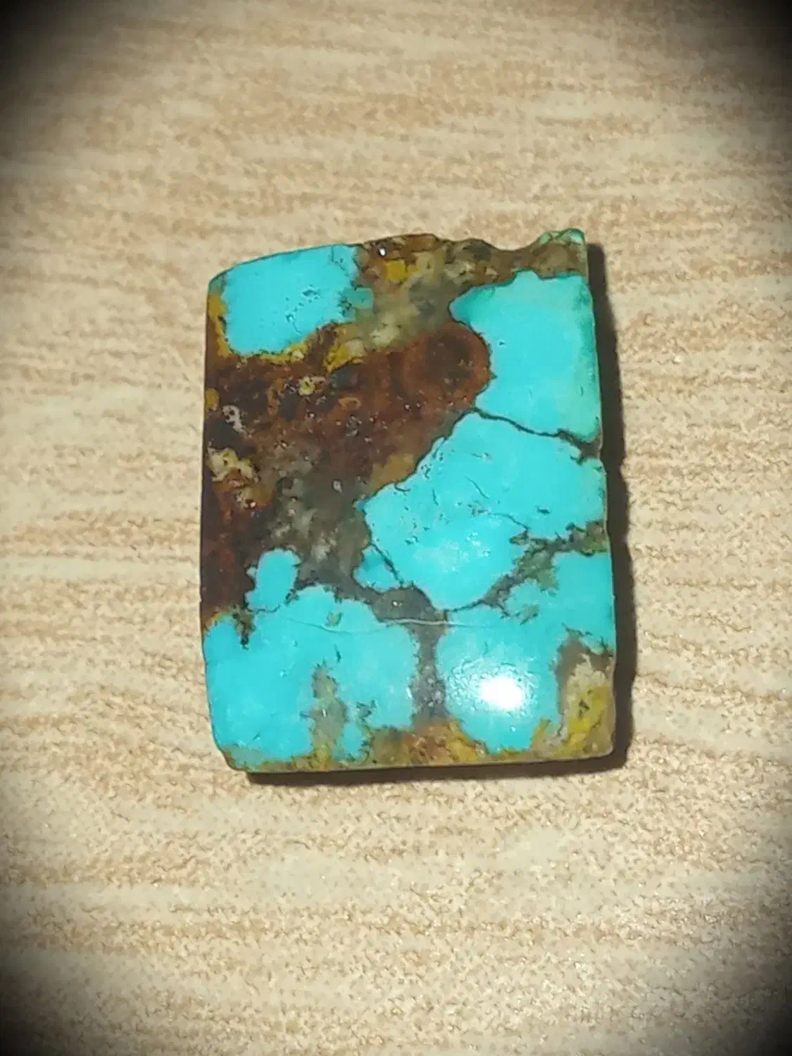 نگین بزرگ فیروزه نیشابور اصل|جواهرات|ماهدشت, |دیوار