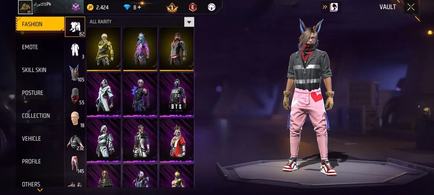 اکانت فری فایر|کنسول، بازی ویدئویی و آنلاین|بجنورد, |دیوار