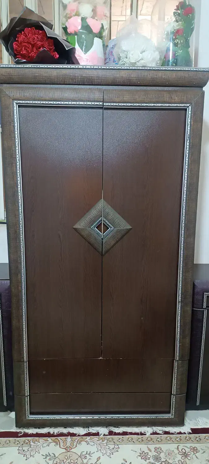 کمد چوبی|جاکفشی، کمد، دراور|استهبان, |دیوار