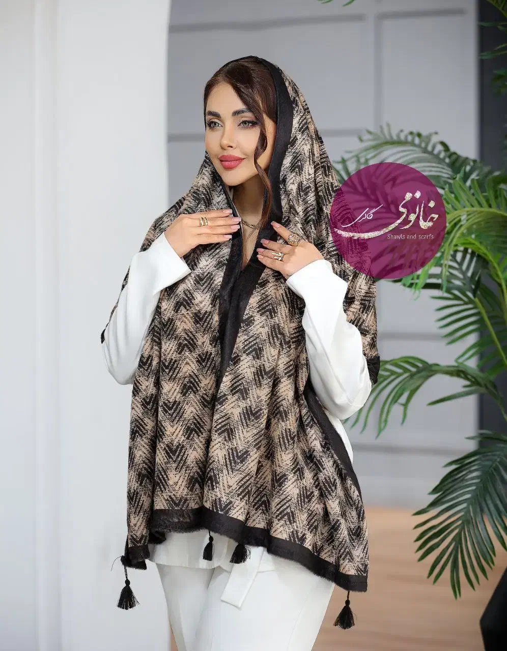شال مخمل پاییزه طرح‌ها و رنگ‌های جدید|لباس|سبزوار, قائم|دیوار