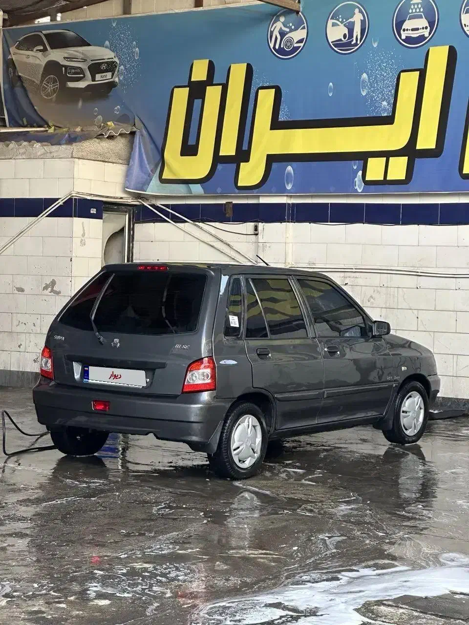پراید111،مدل96،بیرنگ و کم کارکرد|خودرو سواری و وانت|کرج, گوهردشت|دیوار